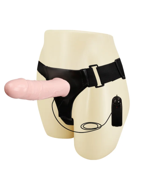 Arnés Sexual Con Vibracion y Funda