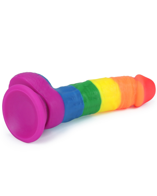 Dildo Pride Arcoíris 19 CM