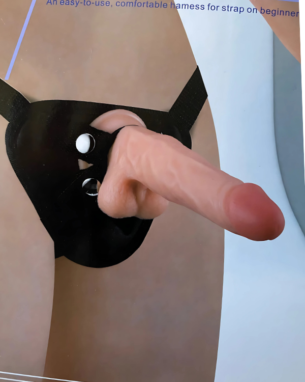 Arnes Con Dildo Desmontable