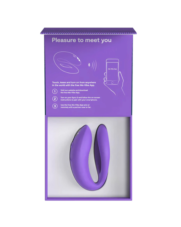 Vibrador Sync O Para Parejas Con App y Control Remoto