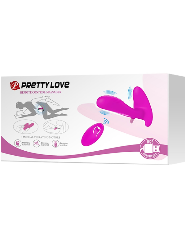 Vibrador 3 En 1 Con Control Remoto