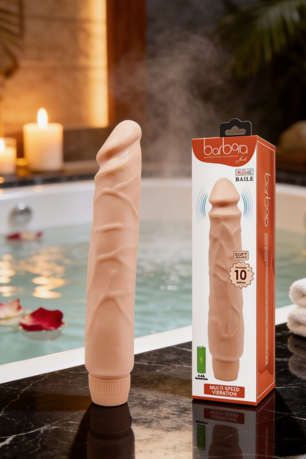 Dildo Con Vibración Monster 26 x 4,5 CM