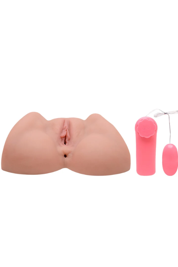 Masturbador Vibrador Realista Vagina y Ano