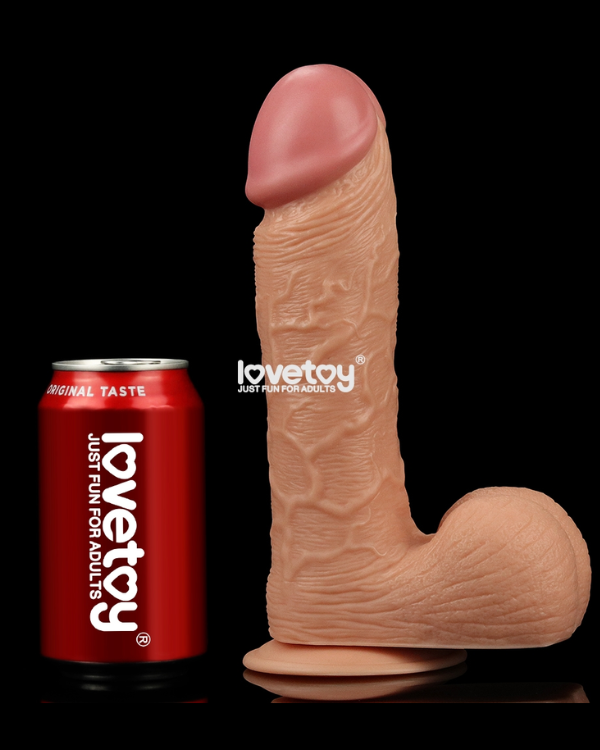 Consolador King Size Real Feel 24,5 x 5,5 CM