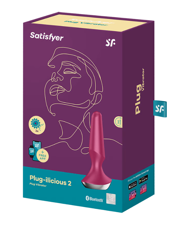 Plug Vibrador Anal Con Aplicación