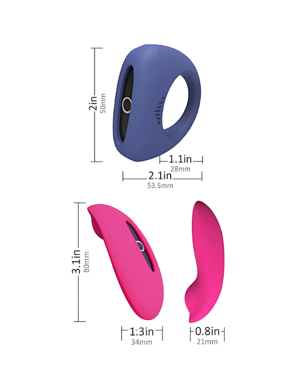 Vibrador Duo SexLove Con Aplicación