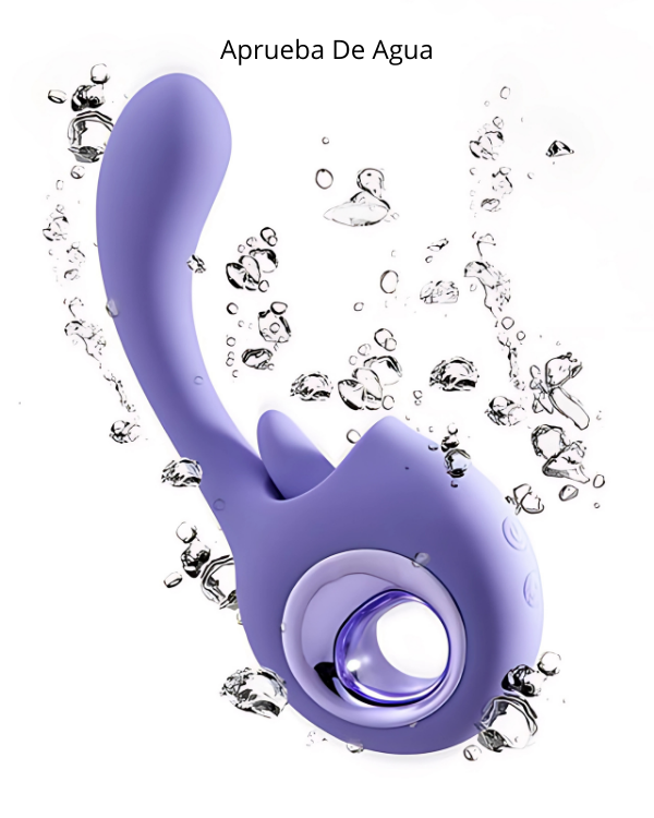 Vibrador Woo Doble Estimulación Flexible
