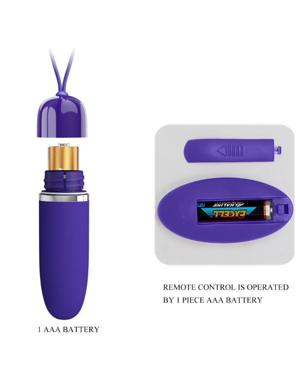 Darlene – Bala Vibradora con Control Remoto