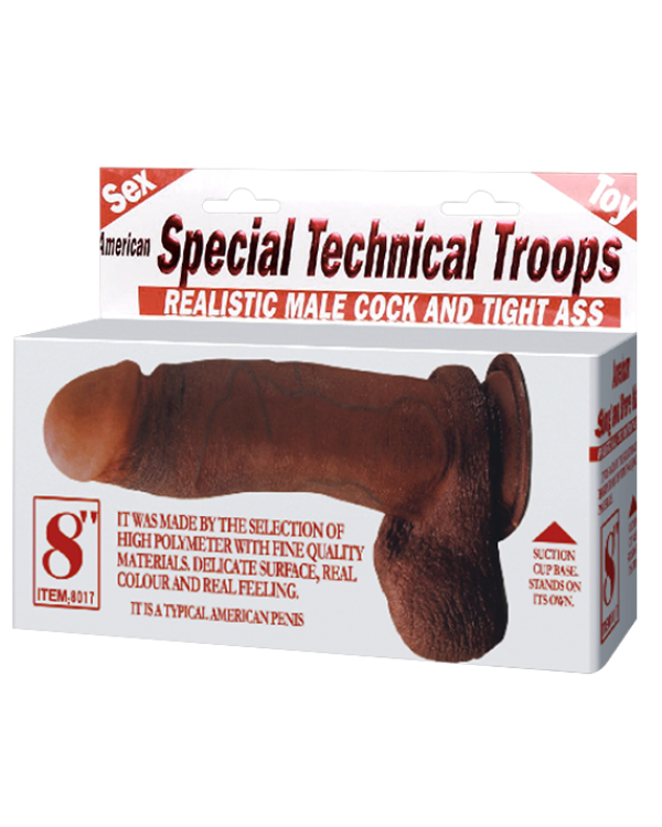 Dildo Brave Man 19 x 4.4 CM