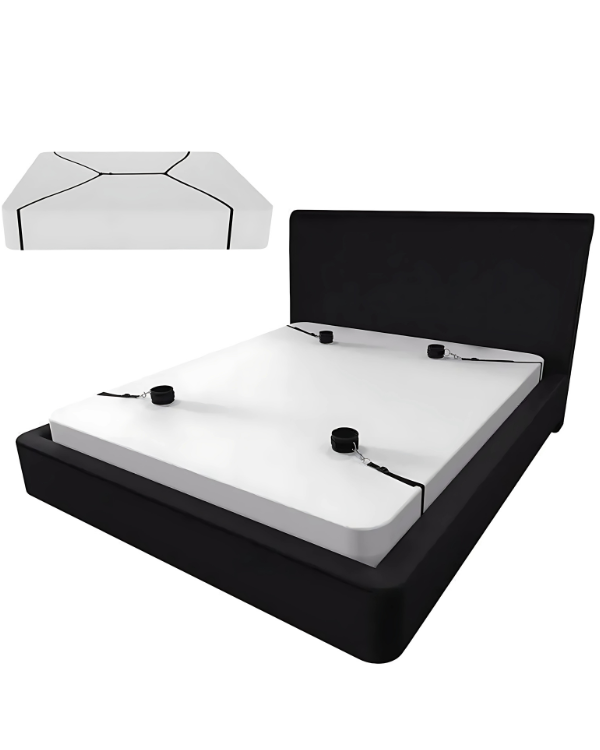 Restricción Suave Arnés de Lujo para la Cama