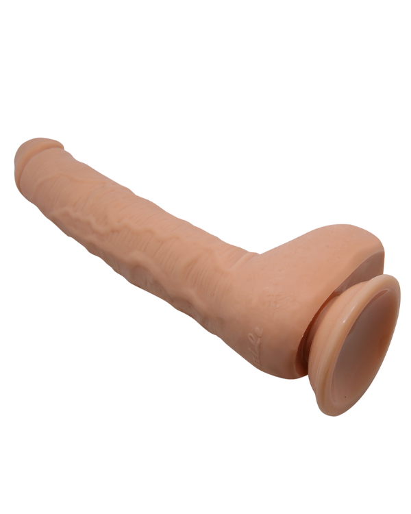 Dildo Extra Largo con Textura Realista 27 x 4,2 CM