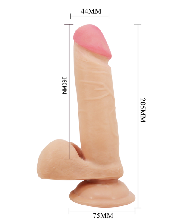 Dildo Masturbable Realista 20.5 x 4.4 CM