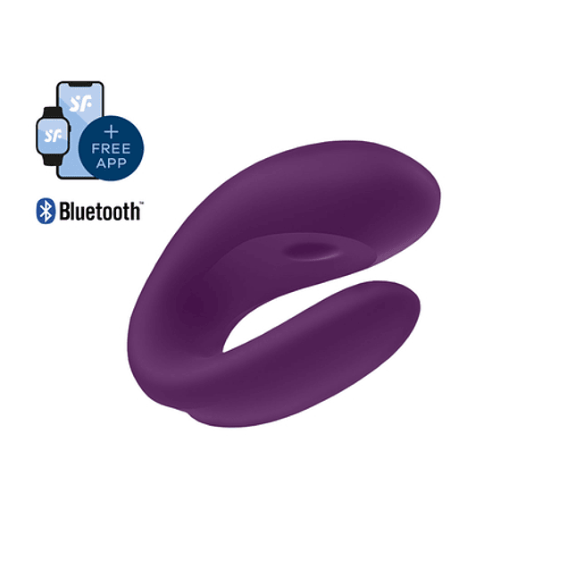 Vibrador Satisfyer Doble Placer con Aplicación