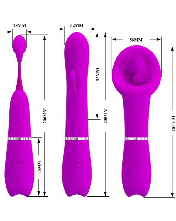 Kit Vibrador Intercambiable: Placer Personalizado