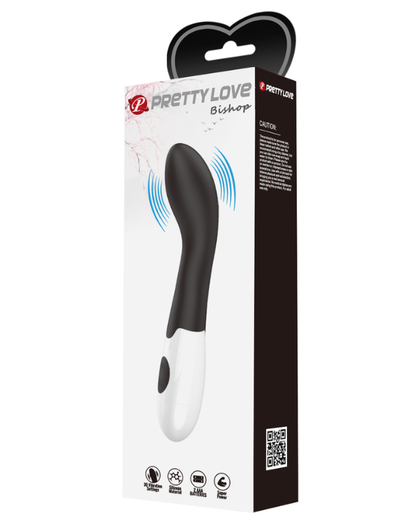 Vibrador Bishop Curvo para Punto G – 30 Modos