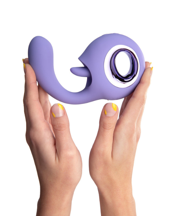 Vibrador Woo Doble Estimulación Flexible