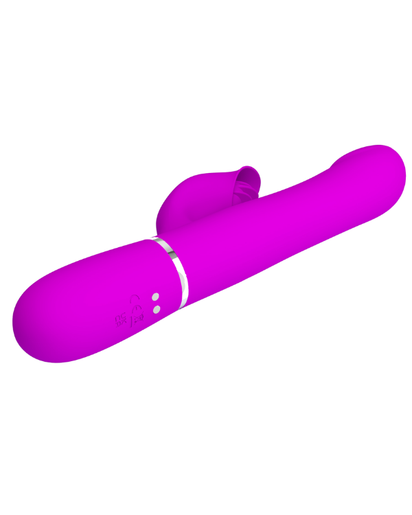 Vibrador Con Estimulador Tongue