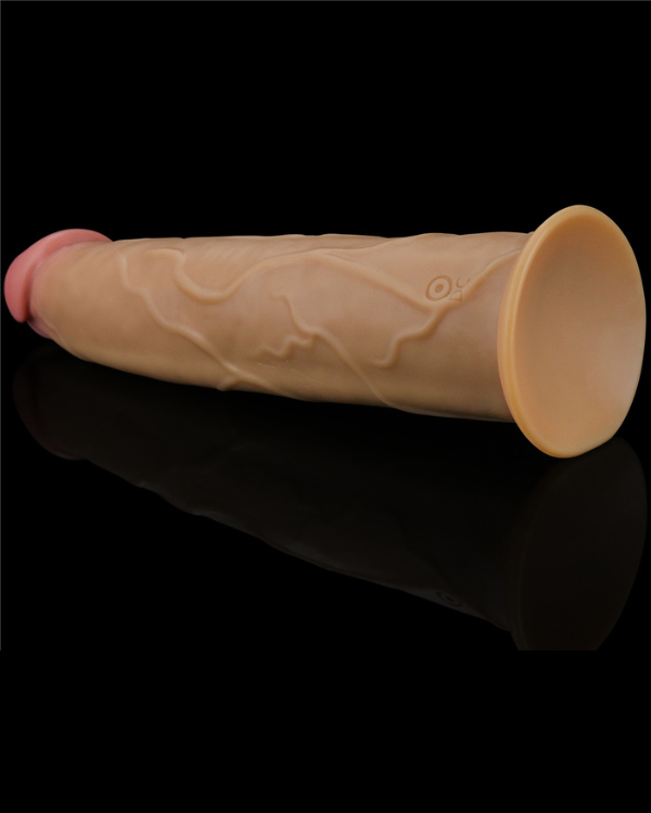 Dildo Realistico De doble Capa Con Rotación y Control Remoto 22,8 x 4,9 CM
