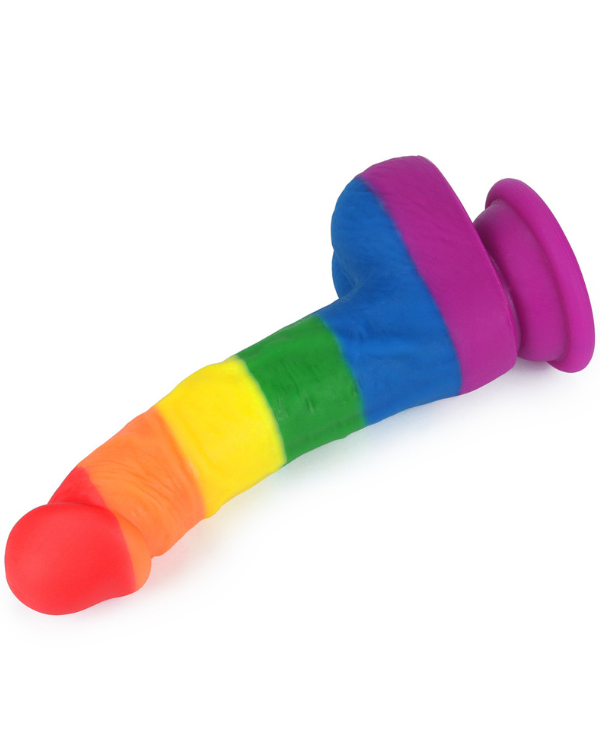 Dildo Pride Arcoíris 19 CM