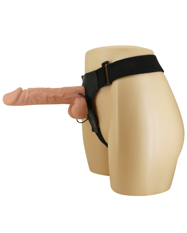 Arnés Passionate con Dildo Real Feel y Vibración