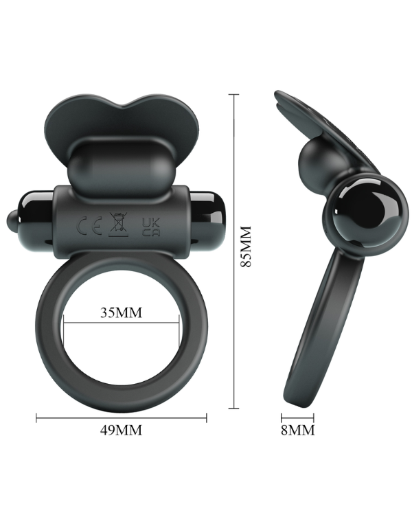 Anillo Rabbit Black