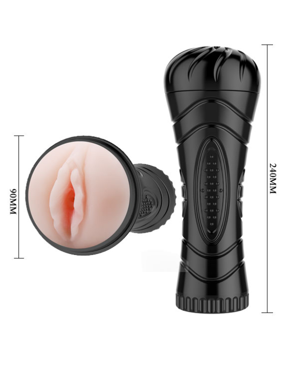 Masturbador Con Vibración Discreto