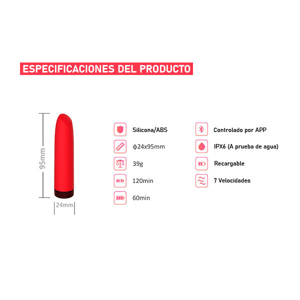 Vibrador Magic Awaken Con Aplicación