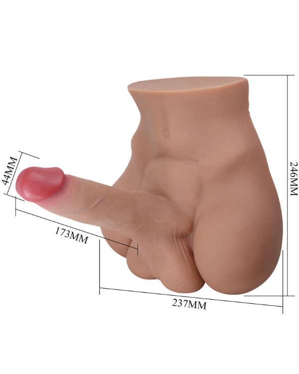 Dildo Masturbador Musculoso Sensación Verdadera