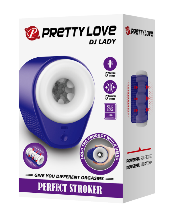 Masturbador Masculino Recargable de Placer Intenso