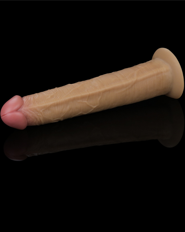 Dildo Realistico De doble Capa Con Rotación y Control Remoto 25,3 x 4,5 CM