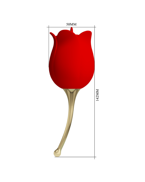 Vibrador Lamedor Rose