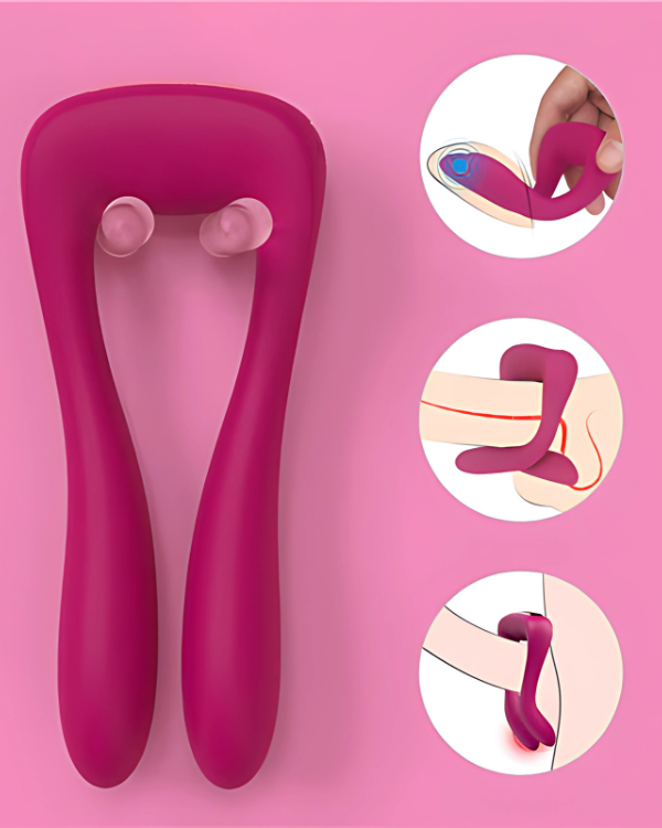 Vibrador Para Parejas Flex Con Control Remoto