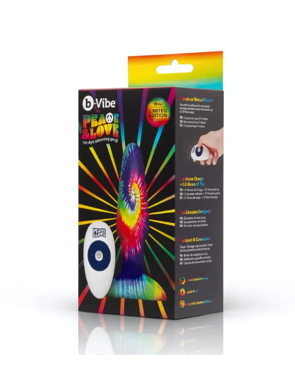 Plug Anal Vibrante y Rotatorio Viaje Sensorial - Con Control Remoto