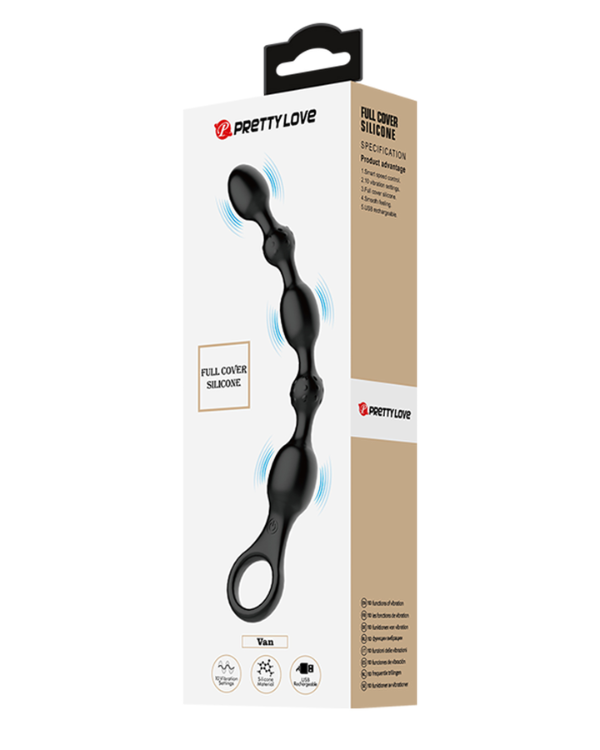 Vibrador Anal De Silicona Recargable Deleite