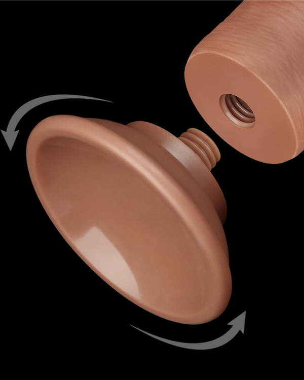 Dildo Masturbable Trigeño 20 x 3.8 CM