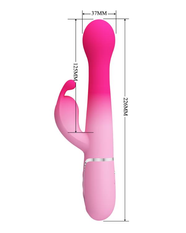 Vibrador Rabbit Deluxe Potencia, Movimiento y Orgasmos Intensos