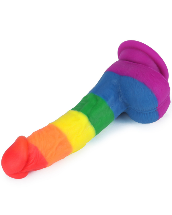 Dildo Pride Arcoíris 19 CM