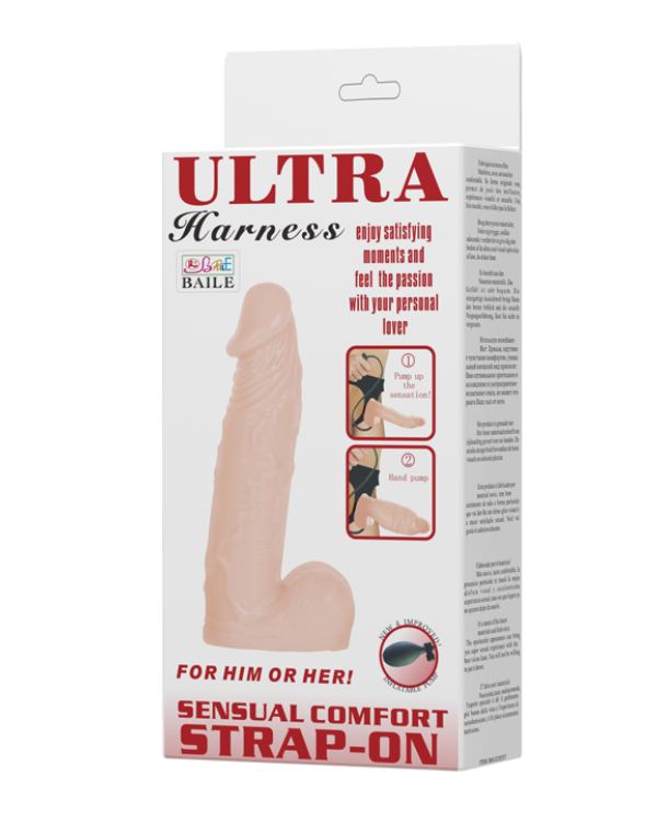 Arnes Con Dildo Inflable