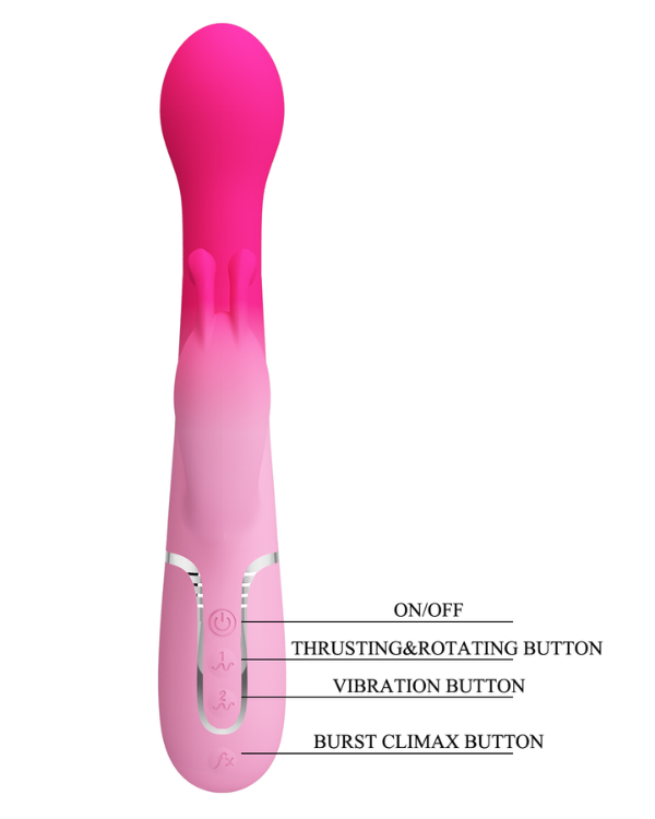 Vibrador Rabbit Deluxe Potencia, Movimiento y Orgasmos Intensos