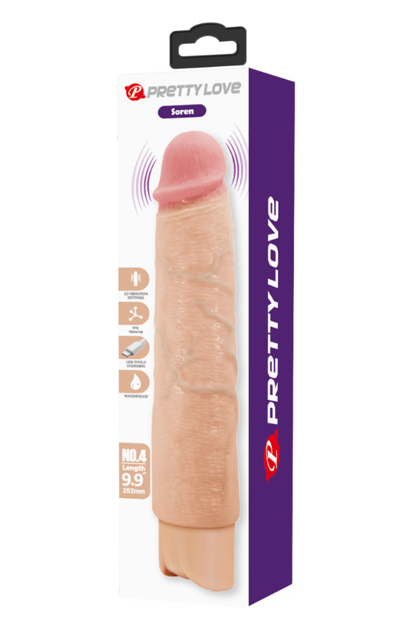 Vibrador Realistico Sorem 25 x 4,3 CM