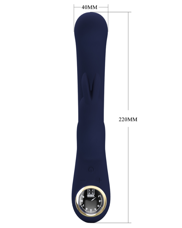 Rabbit Vibrador Dual Pantalla Led