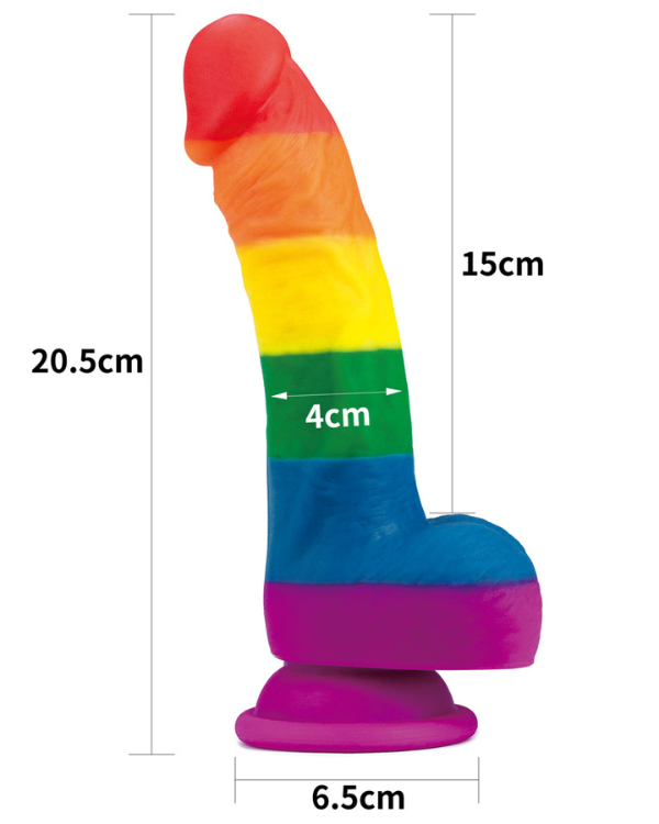 Dildo Prider 20,5 x 4 CM