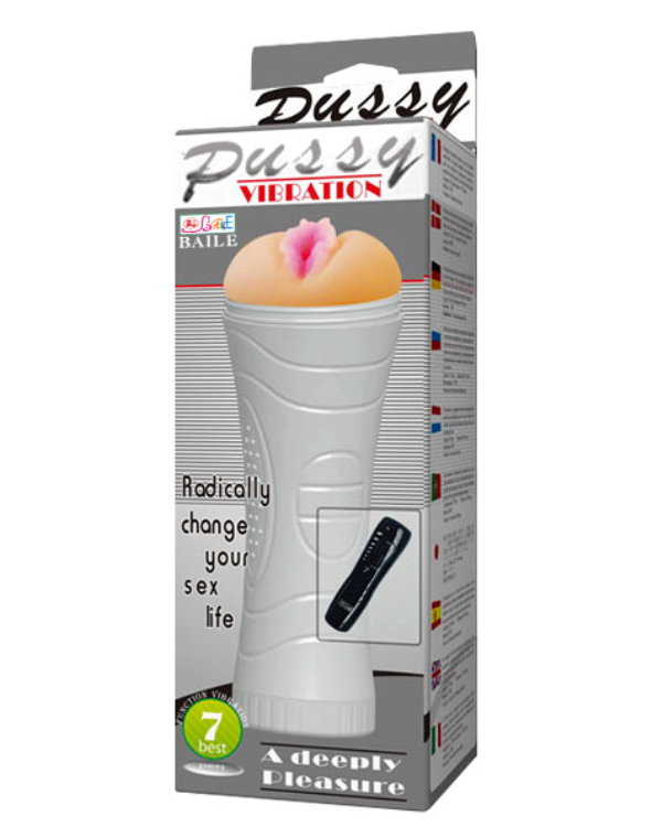 Masturbador Con Vibración Discreto