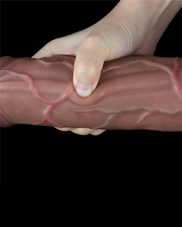 Consolador de Doble Capa Experiencia Ultra Realista 29.5 x 5.5 CM
