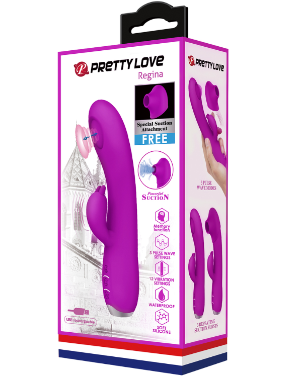 Vibrador Pulse Wave Regina