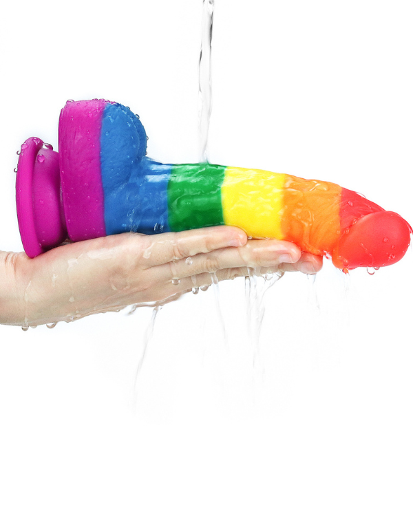 Dildo Pride Arcoíris 19 CM