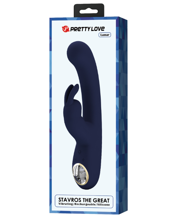 Rabbit Vibrador Dual Pantalla Led