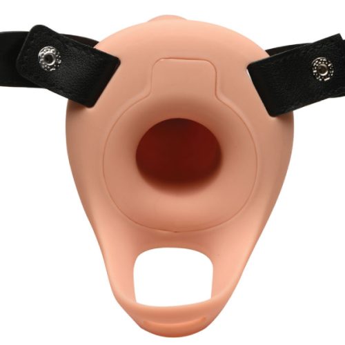 Funda Vibradora Realista Con Control Remoto