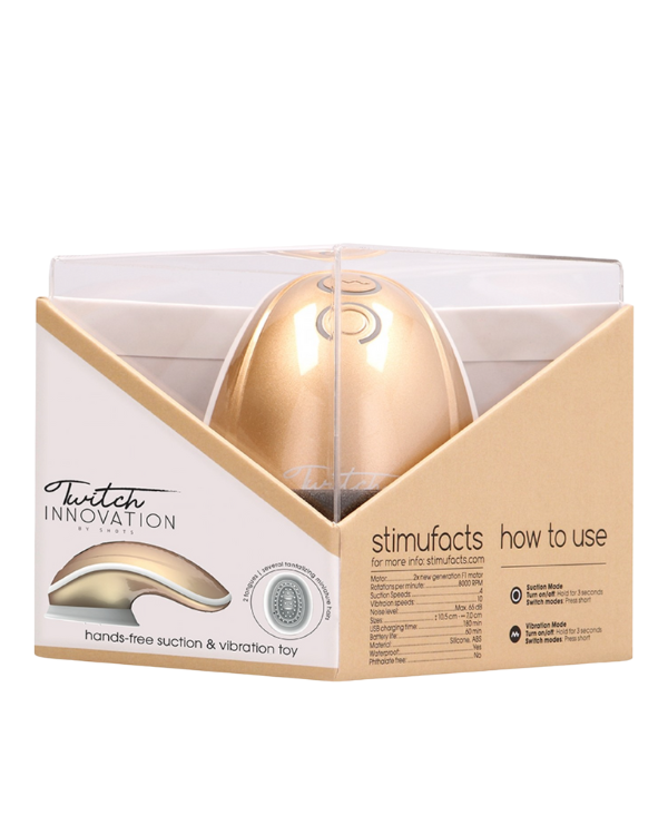 Vibrador y Succionador Goldel