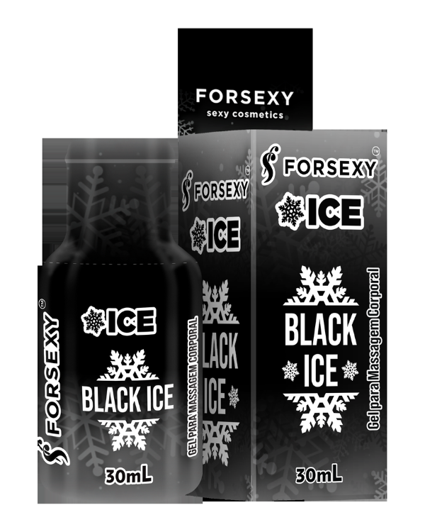 Lubricante Black Ice Efecto Frio